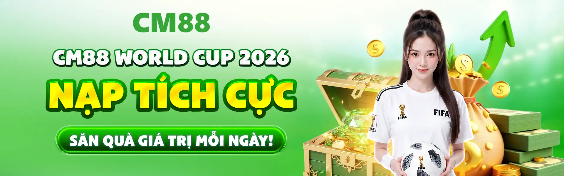 Banner CM88 về Thể thao, Casino, Game bài, Nổ hũ và Bắn cá