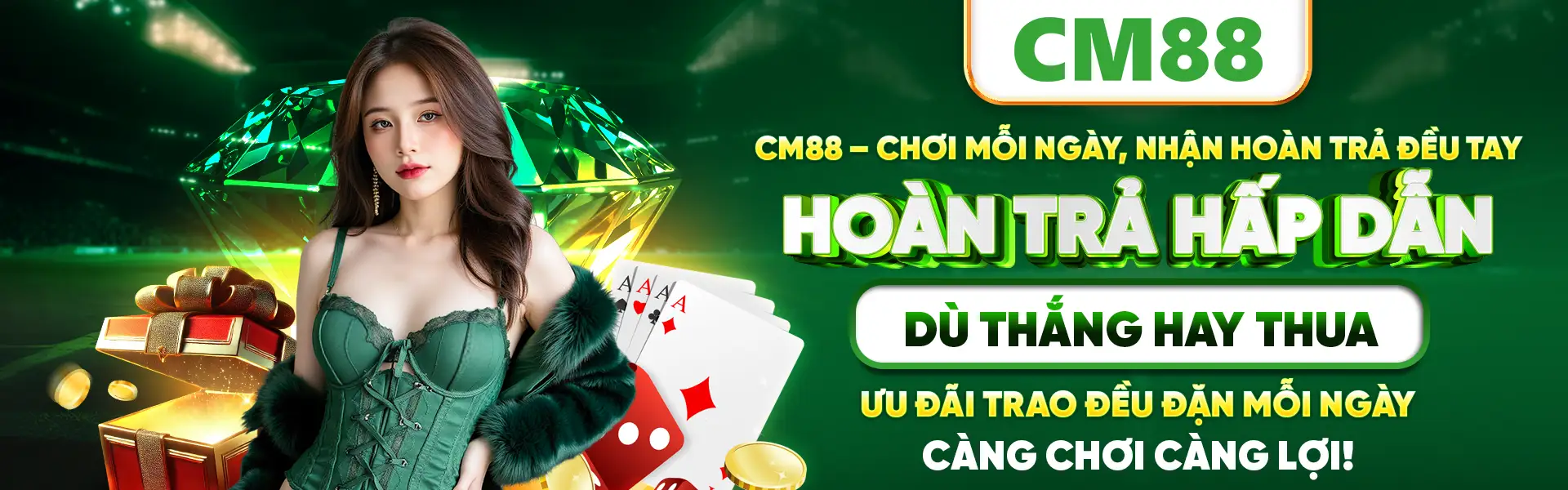 Banner CM88 về ứng dụng, hỗ trợ 24/7 và hướng dẫn an toàn